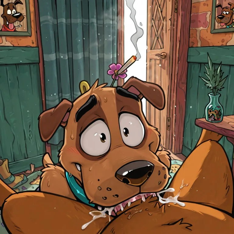 Courage the Cowardly Dog Stoner Seduction Oral_invitation