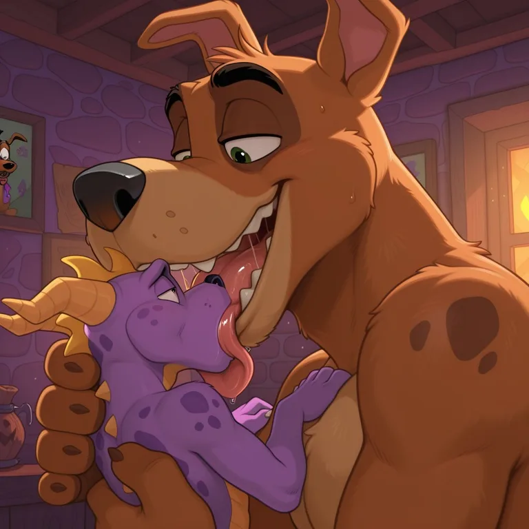 Courage the Cowardly Dog and Spyro Dragon Adventure