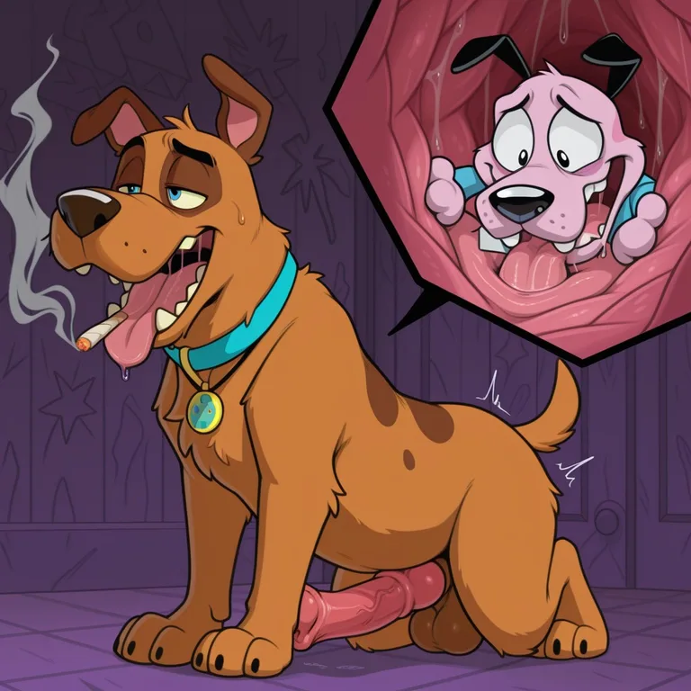 Courage the Cowardly Dog Stoner Moment