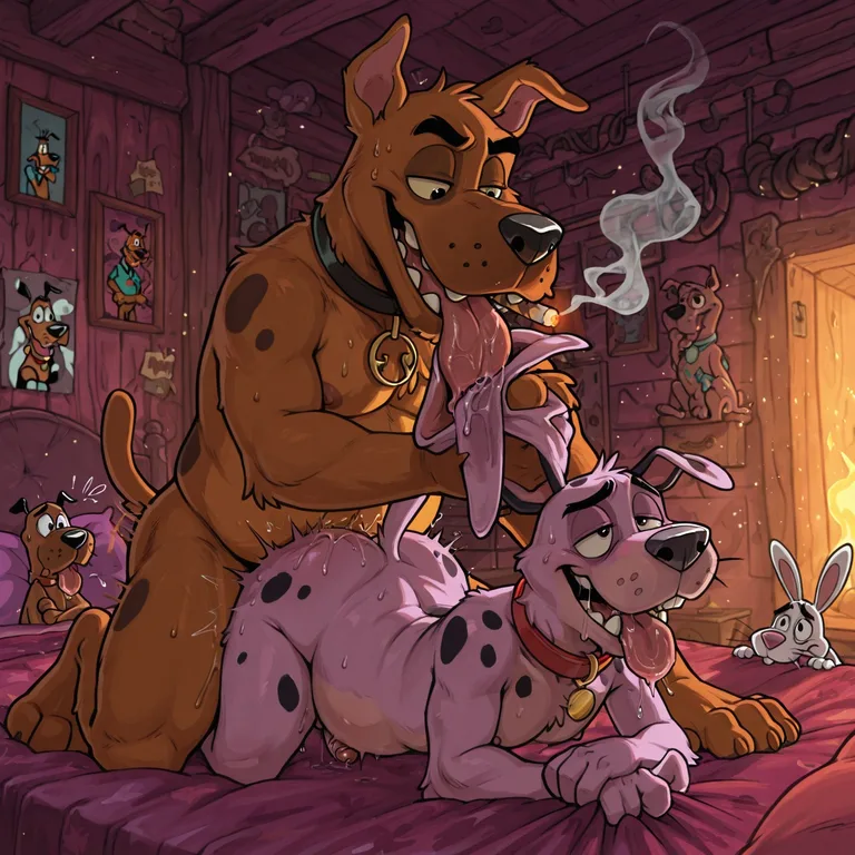 Courage the Cowardly Dog Stoner Adventure Male