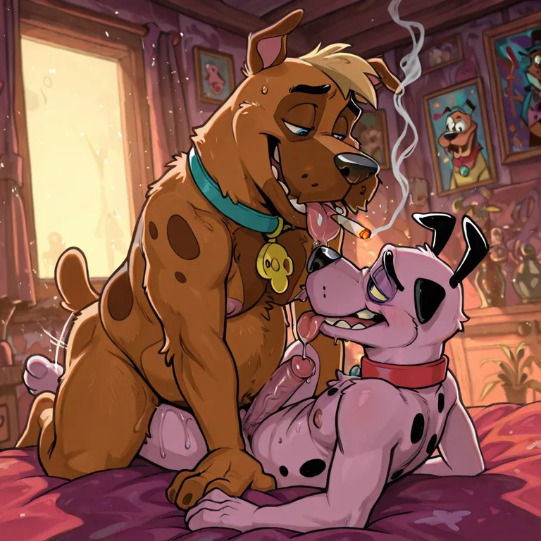 Courage the Cowardly Dog Gay Romantic Encounter