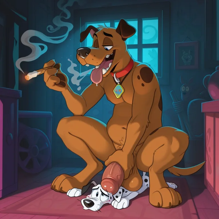 Courage the Cowardly Dog: Stoned Canine with Blunt
