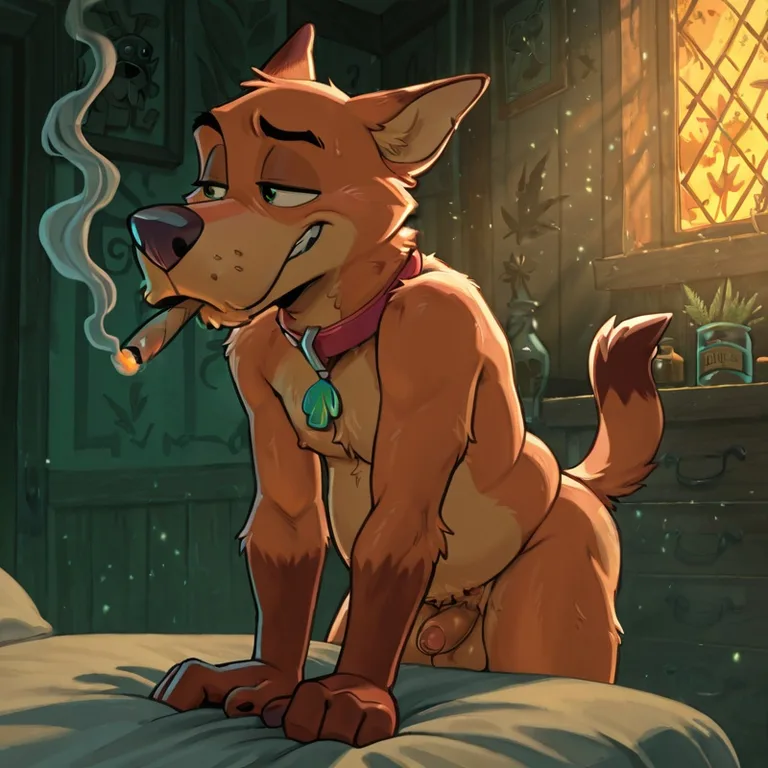 Courage the Cowardly Dog Stoned and Nude