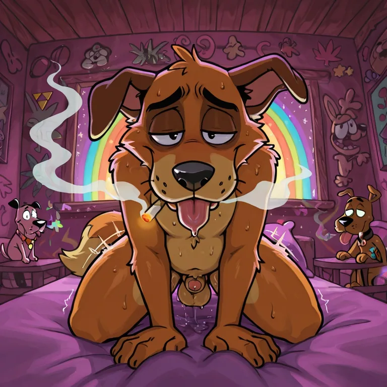 Courage the Cowardly Dog and Scooby Doo Adventure