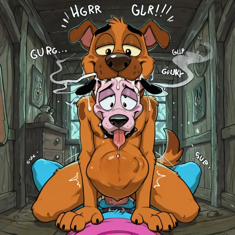 Courage the Cowardly Dog: Stoner Party Shenanigans