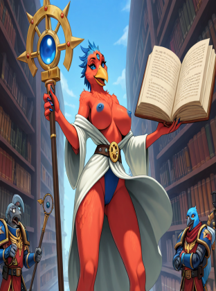 Lord of Change in Grand Library