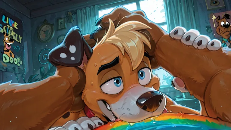 Furry Friends' Vibrant Adventure