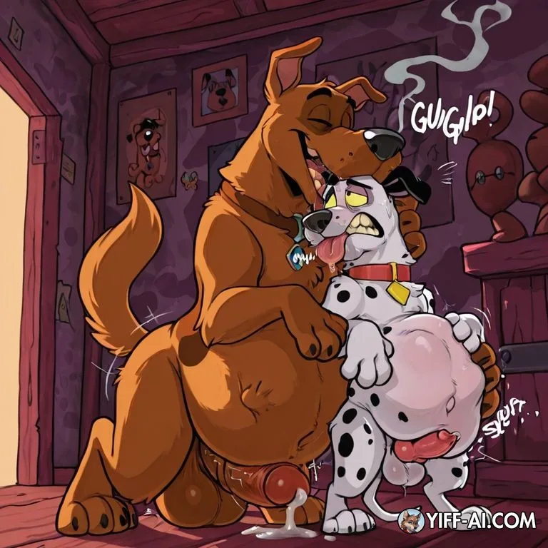 Courage the Cowardly Dog in Surreal Adventure