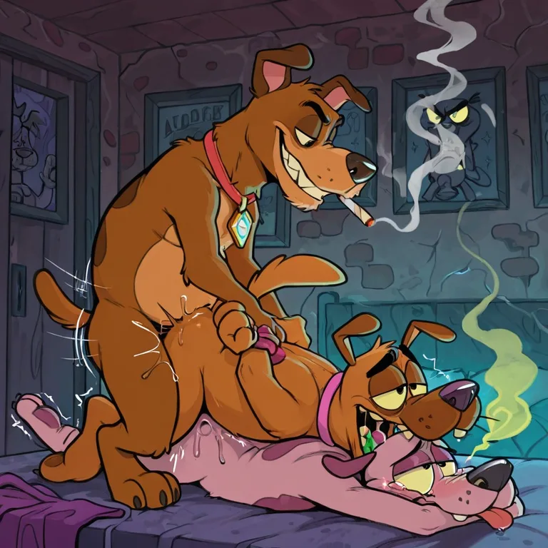 Seductive Furry Gangbang Scene