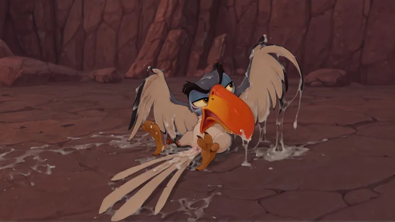 solo, feral, male, avian, hornbill, the_lion_king, zazu_(the