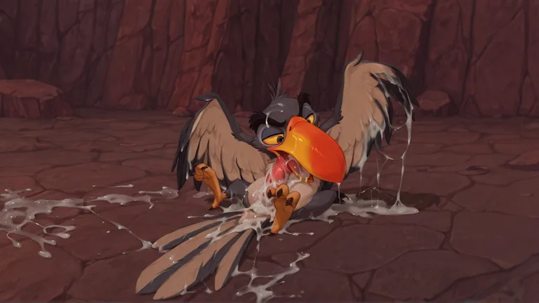 solo, feral, male, avian, hornbill, the_lion_king, zazu_(the