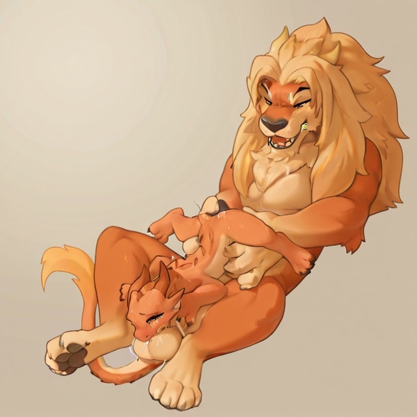 Majestic Dragons in Passionate Embrace