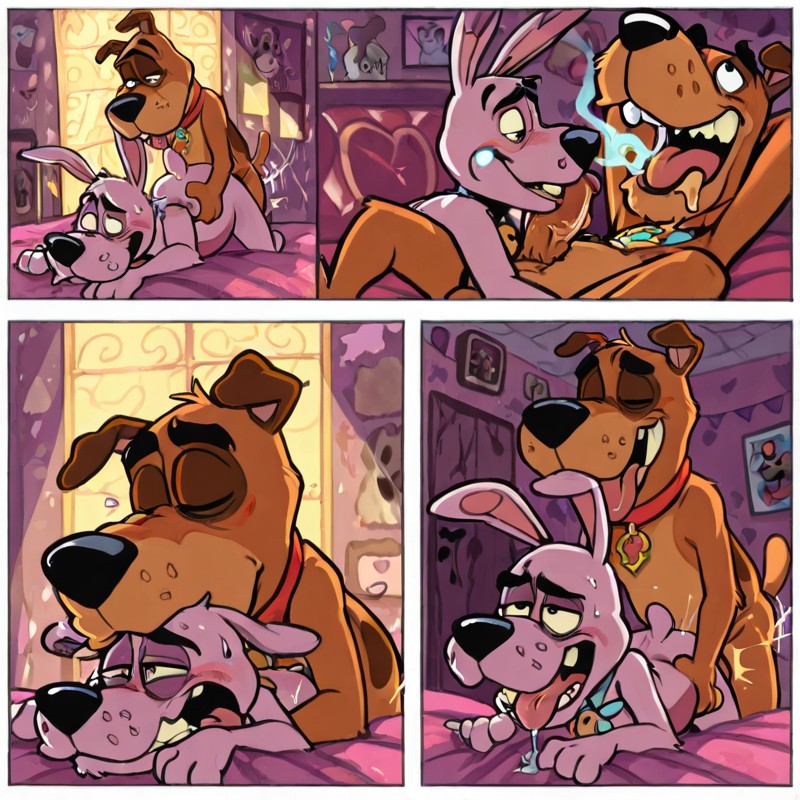 Courage the Cowardly Dog Seductive Pose