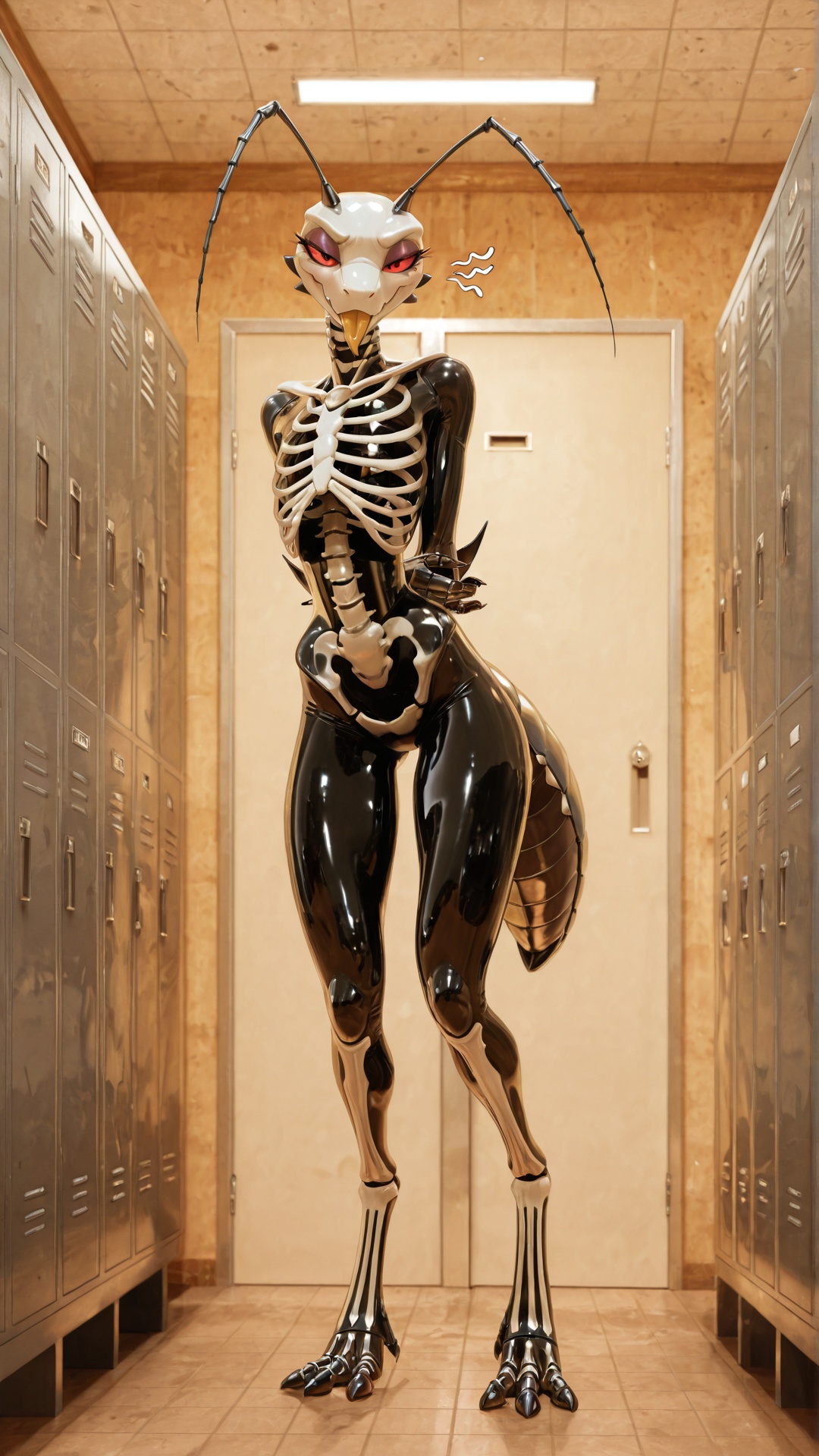 Mantis Kobold Hybrid in Locker Room