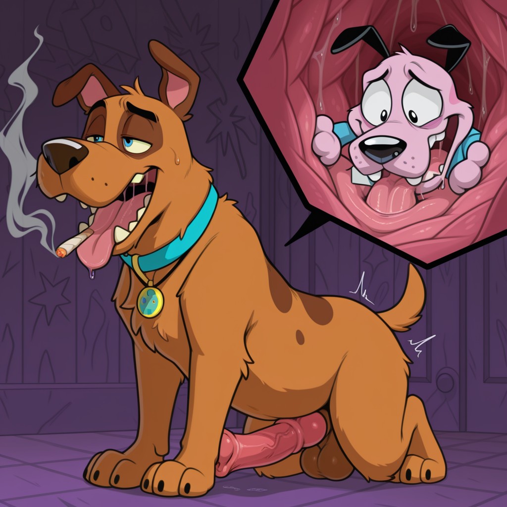 Courage the Cowardly Dog Stoner Moment