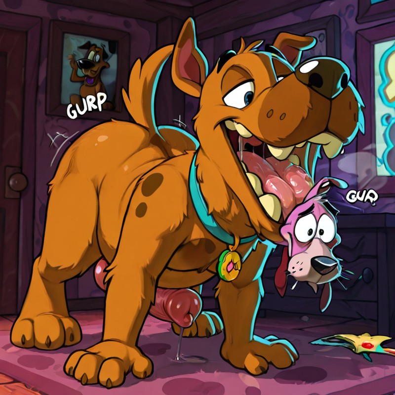 Courage the Cowardly Dog Stoner Scene
