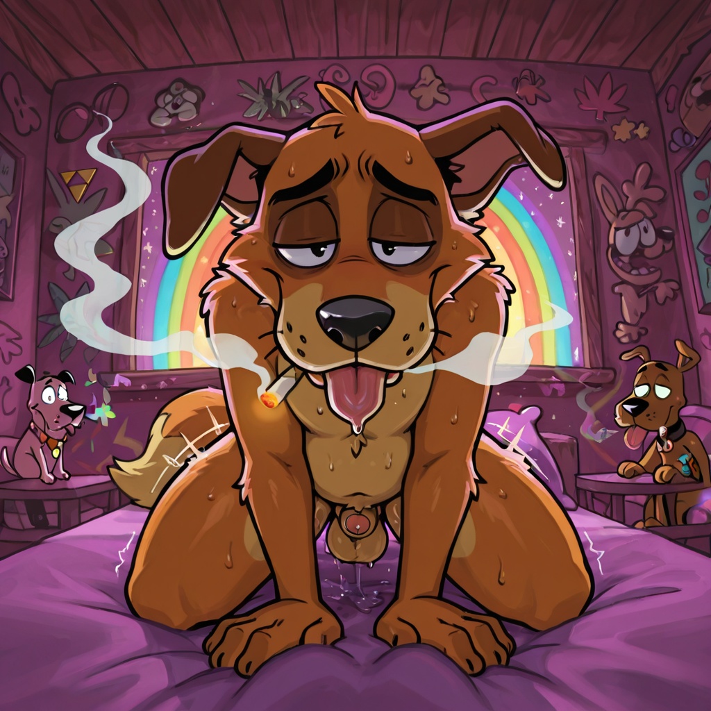 Courage the Cowardly Dog and Scooby Doo Adventure