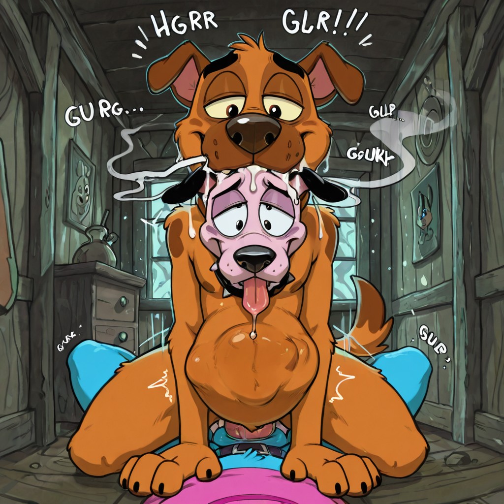 Courage the Cowardly Dog: Stoner Party Shenanigans