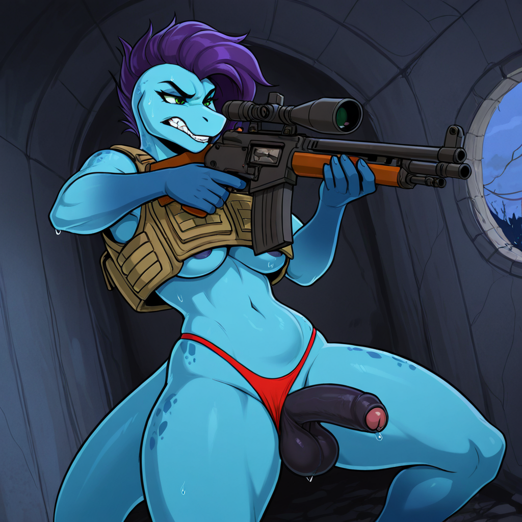 Raptor Warrior in Bunker Ruins